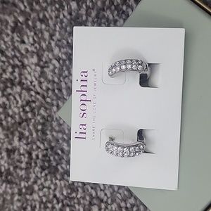 Lia Sophia small hoops